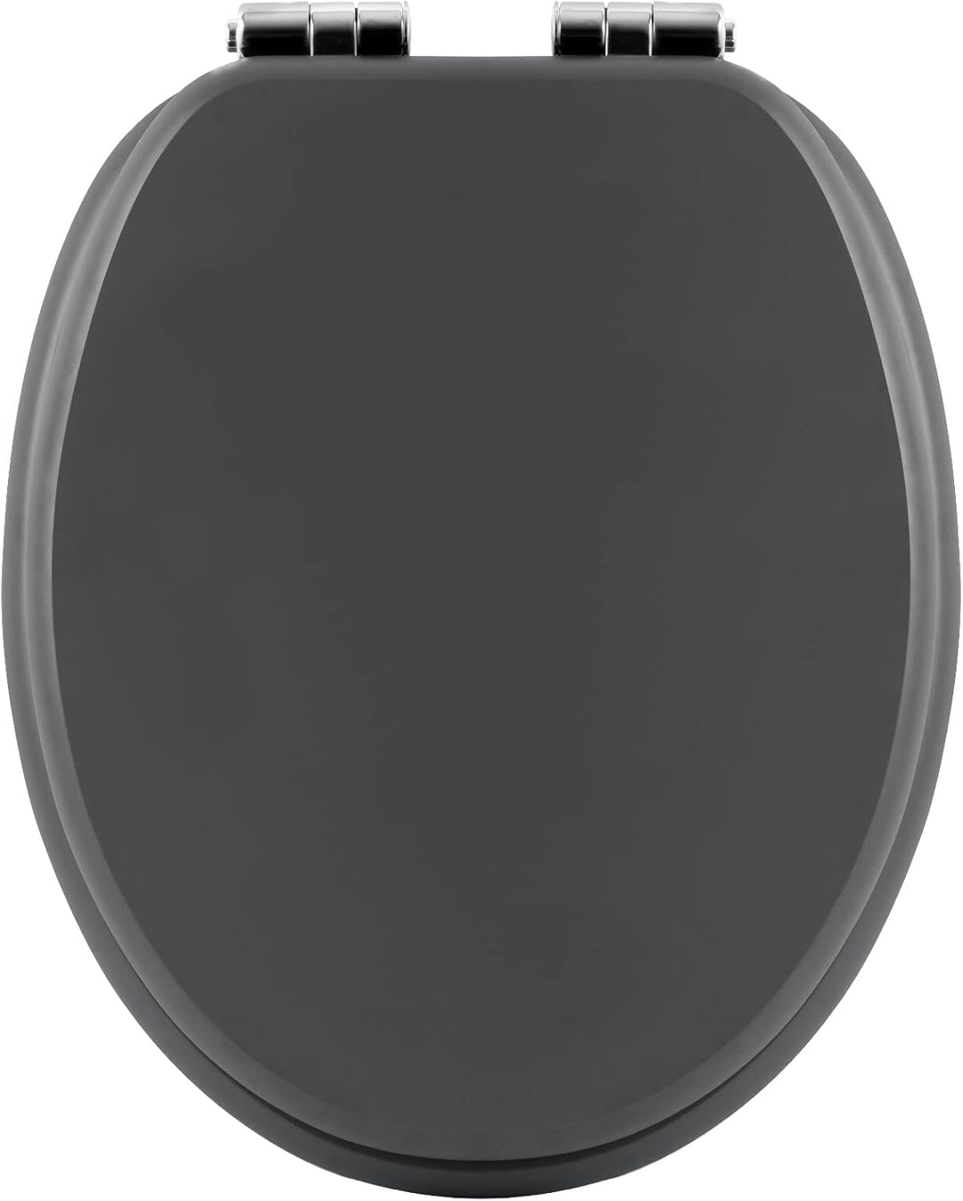 eSituro Toilettendeckel mit Absenkautomatik Holz, WC Sitz mit Quick-Release-Funktion für leichte Rei