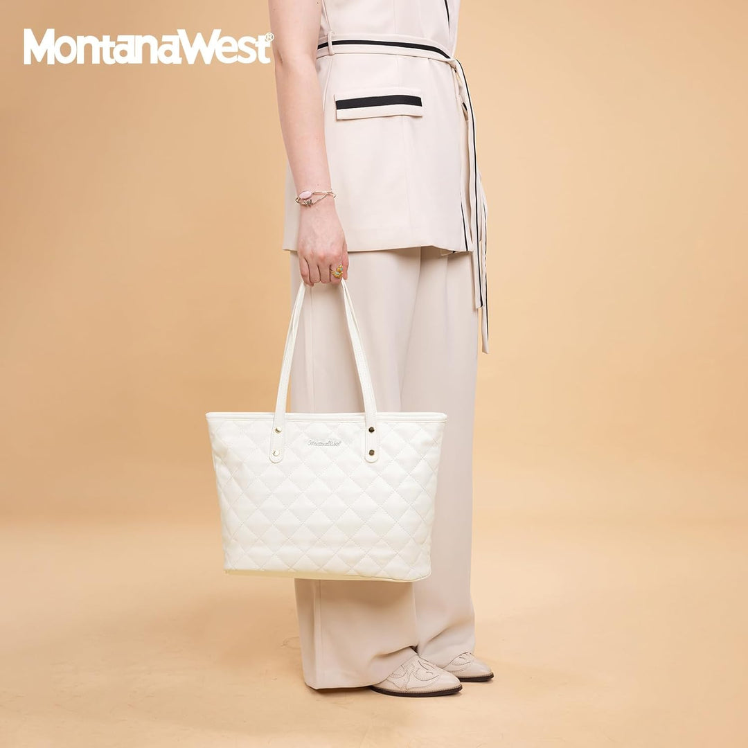 Montana West Tragetasche für Damen, grosse Geldbörsen und Handtaschen, modische Umhängetasche, Hobo-