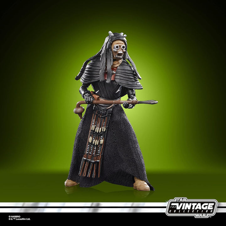 Star Wars The Vintage Collection Tusken Warrior, Buch von Boba Fett, Action-Sammelfigur, 9,5 cm