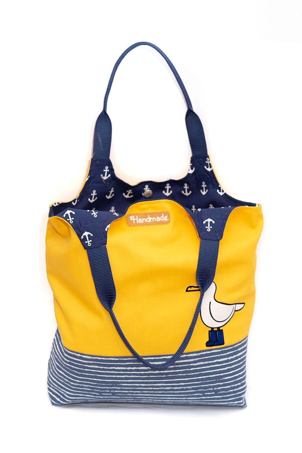 DIY Nähpaket Charlie Bag Maritim Möve