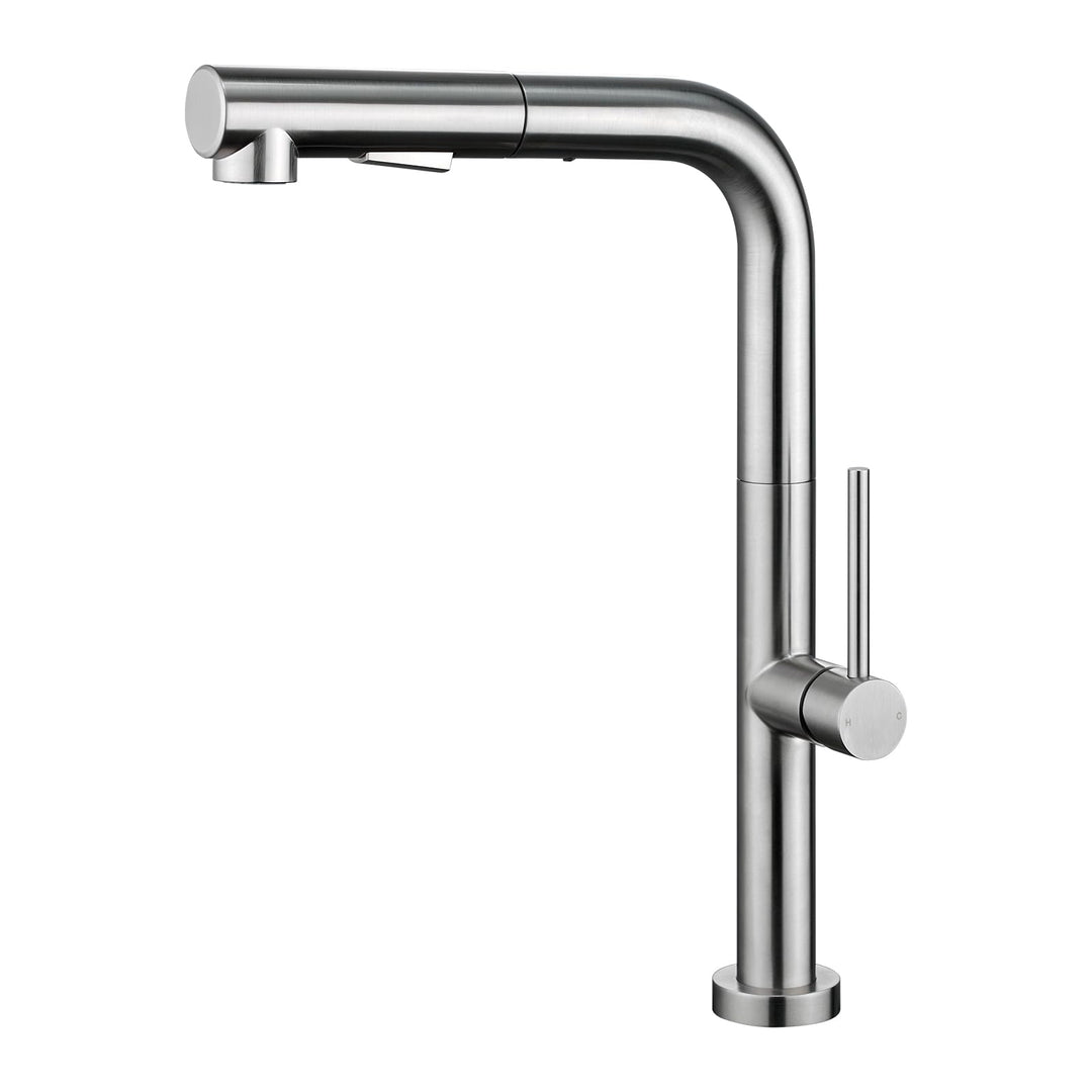 Wasserhahn Küche, Hochdruck Küchenarmatur mit Herausziehbarer Brause Ausziehbar Armatur, Spültischar