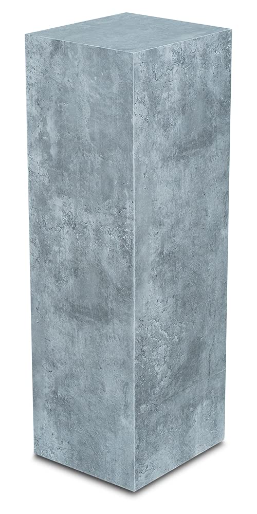 Dekosäule innen/aussen, Säule/Podest/Sockel in 3 Grössen (Zement, Innensäule 100x33x33 cm) Innensäul