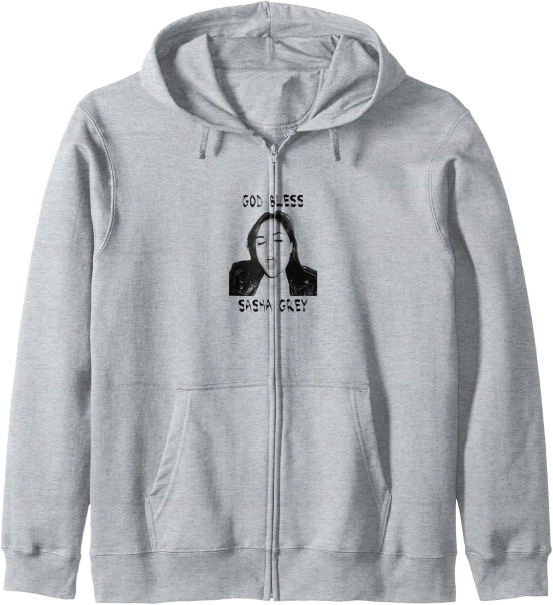 God Bless Sasha Grey T-Shirt (Unisex) Kapuzenjacke
