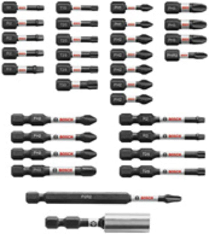 Bosch SBID32 Schraubendreher Bit Set, SBID32L 0 wattsW, 0 voltsV Schlagfestes Set, Schlagfestes Set
