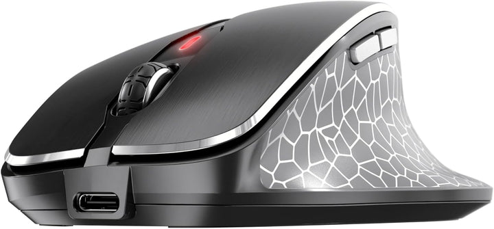 CHERRY MW 8C ERGO, Kabellose Maus Mit Ergonomischer Daumenauflage Für Rechtshänder, Verbindung Über