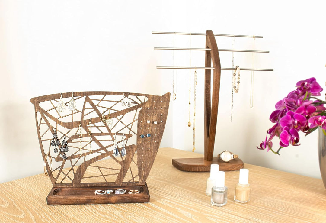 Ohrringhalter – Ohrringständer – Schmuckständer für Ohrringe und Ohrstecker – Handmade in