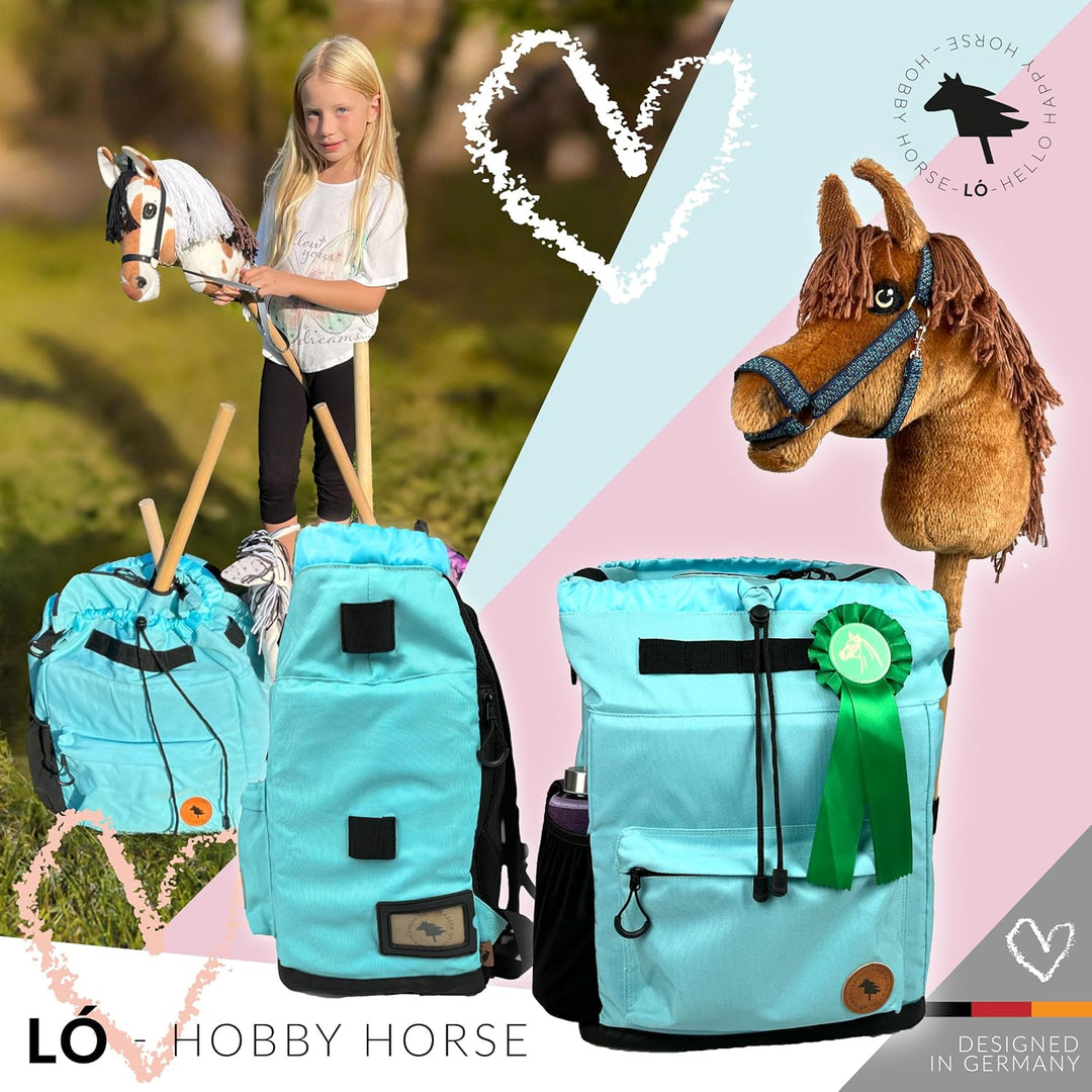 Driver13 LÓ Hobbyhorse Steckenpferd Rucksack aruba-blue-hell, Aruba-blue