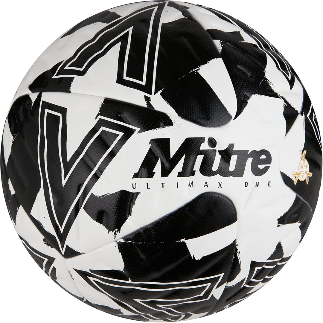 Mitre Ultimax One Fussball 4 Weiss, 4 Weiß