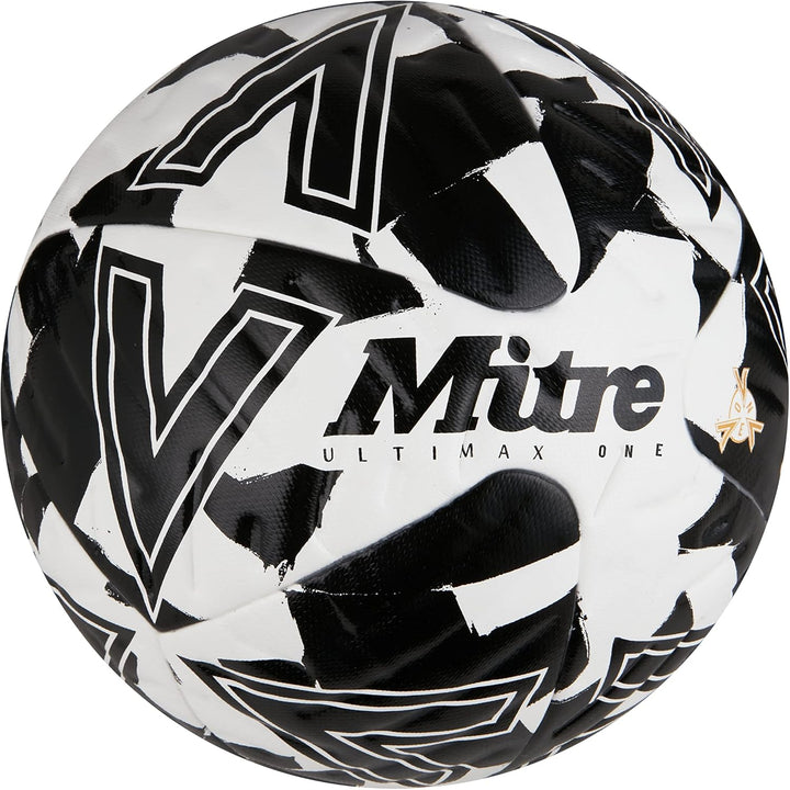 Mitre Ultimax One Fussball 4 Weiss, 4 Weiß