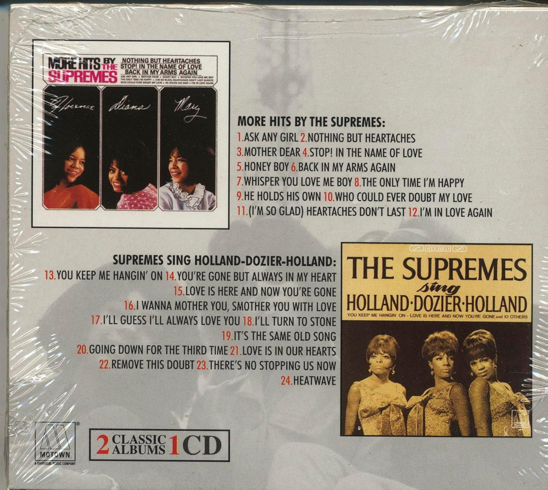 More Hits By the Supremes / Sing Holland-Dozier-Holland, Audio-CD