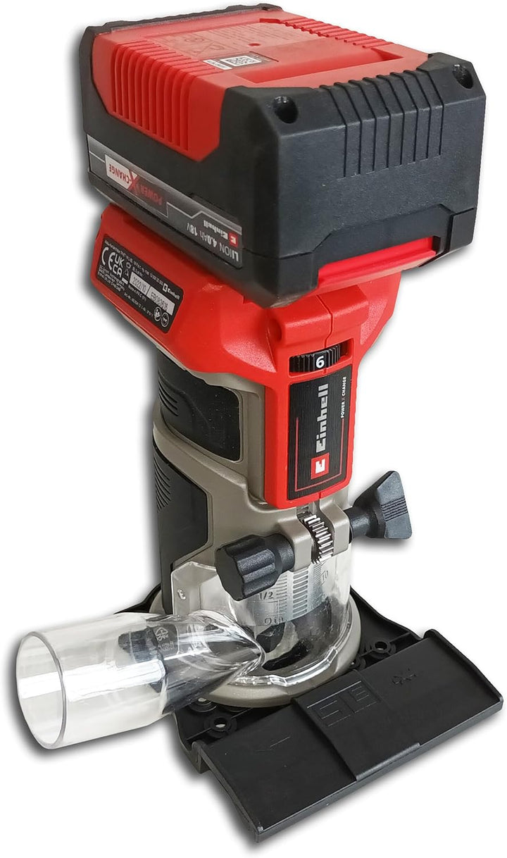 SLE Profi Führungsschienenadapter für Einhell TP-ET 18 Li/TP-RO 18 Set für Makita/Bosch/Festool/Mafe