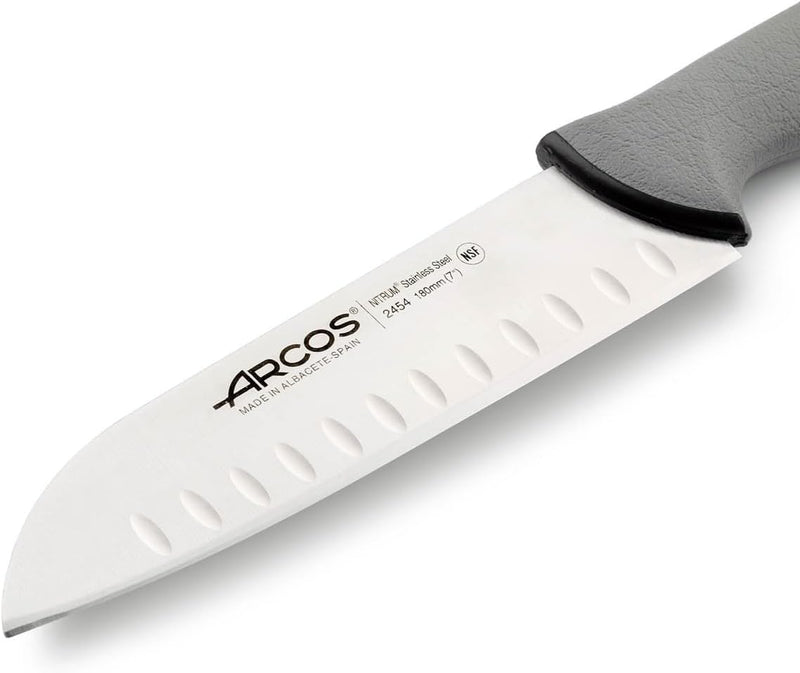 Arcos Serie Colour Proof - Santoku Messer Messer Asiatischer Art- Klinge Nitrum Edelstahl 180 mm - H