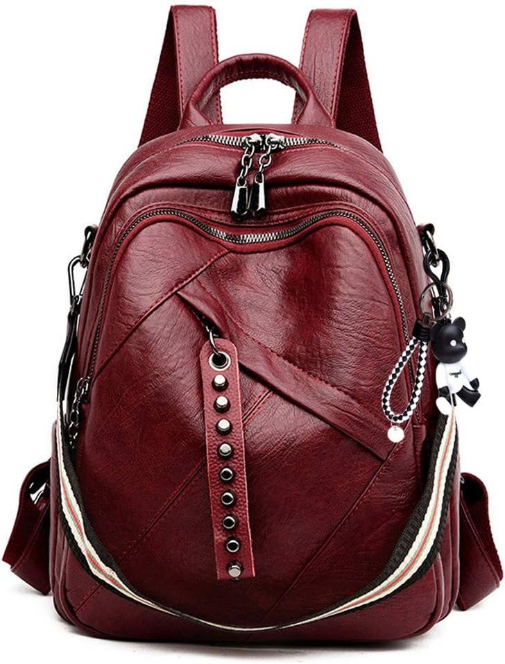 BUKESIYI Damen Tasche Rucksack Handtasche Frauen Backpack Klein Anti Diebstahl Schulrucksack Laptop