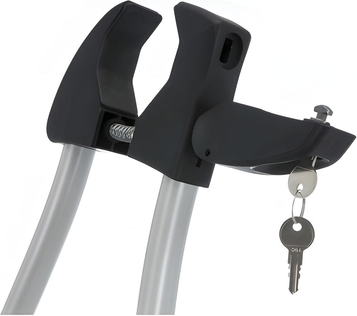 1x universeller Dachfahrradträger Auto Dach Fahrradträger - VDP Roma - Dach Fahrradhalter Dachfahrra