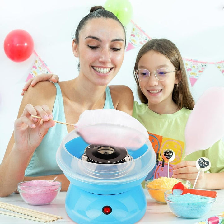 Supfine Zuckerwattemaschine für zu Hause | Zuckerwattemaschine für Zuhause | Zuckerwatte für Kinderp