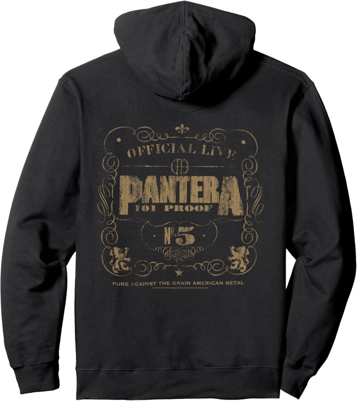Pantera 101 Proof Skull Rock Music Band Pullover Hoodie