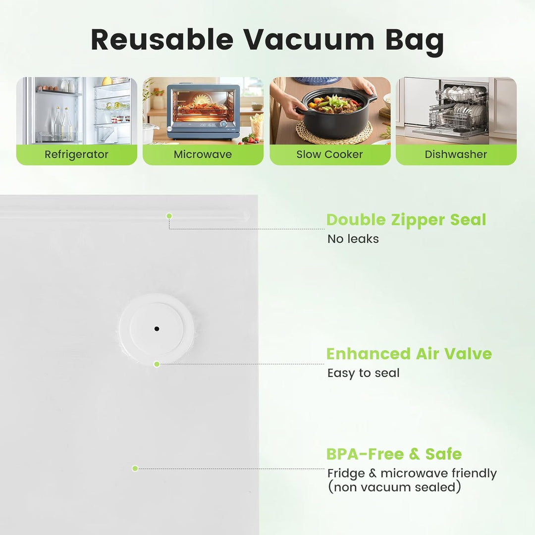 Tragbares Vakuumiergerät für Lebensmittel, Handheld-Vakuumierer, kabelloses vacuum sealer zum Konser