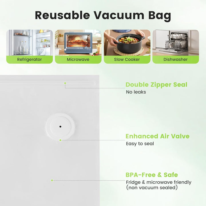 Tragbares Vakuumiergerät für Lebensmittel, Handheld-Vakuumierer, kabelloses vacuum sealer zum Konser