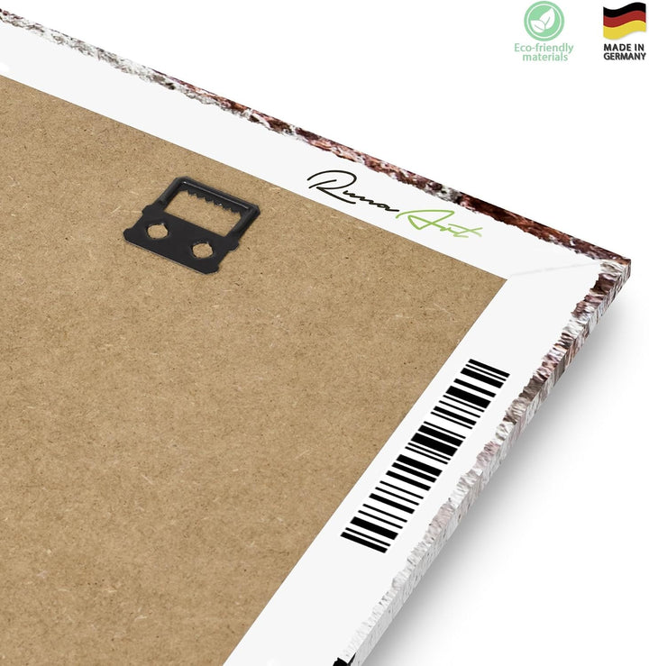 Runa Art Wandbilder Banksy Graffiti Zitat Ratte mit Shild 5 Teilig Bild auf Vlies Leinwand Deko Loft