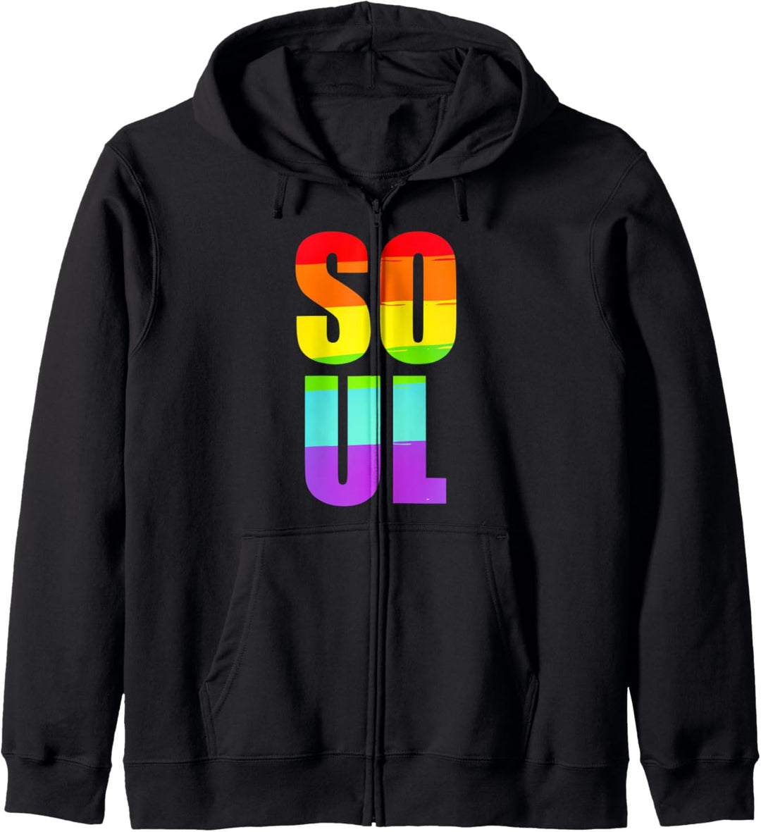 LGBTQ Lesben Schwul Gay Pärchen Soul Mate Regenbogen Kapuzenjacke