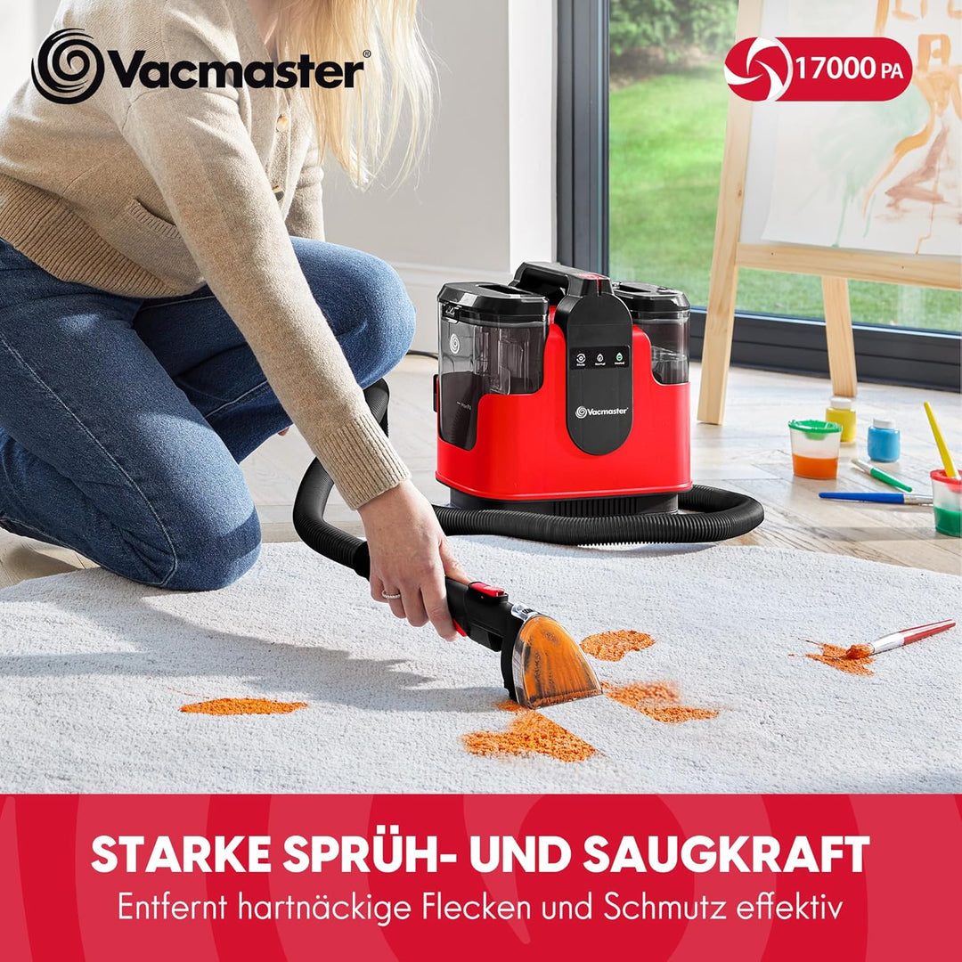 Vacmaster STMEUC01H 1150W Erhitzt Waschsauger Teppichreiniger Polsterreiniger Gerät für Teppich Wasc