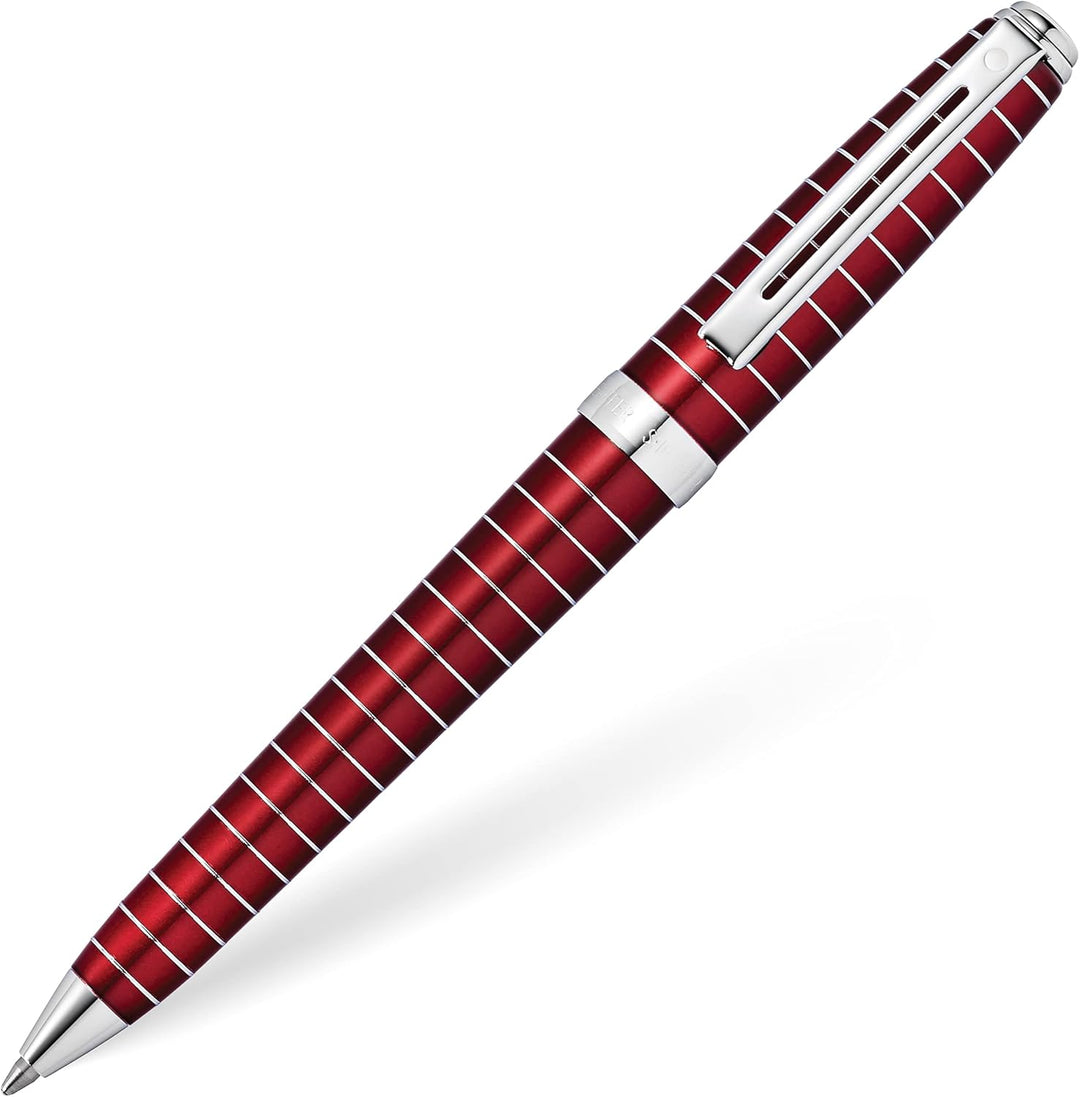 Sheaffer Prelude Kugelschreiber (Strichstärke M, Schreibfarbe: Schwarz) Rot-Lack Rot Lack, Rot Lack