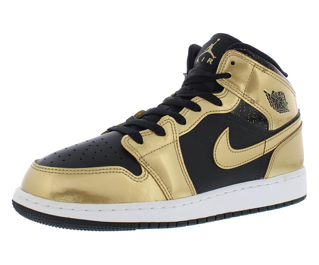 Nike Herren 524640 001 Schwarz Metallic Gold Weiss 36 EU, Schwarz Metallic Gold Weiss 36 EU