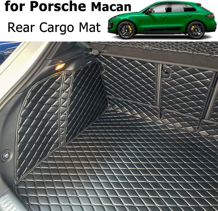 Kofferraumwanne kompatibel mit 2014-2026 Porsche Macan (Benzinmodell) Kofferraummatte Kofferraum sch