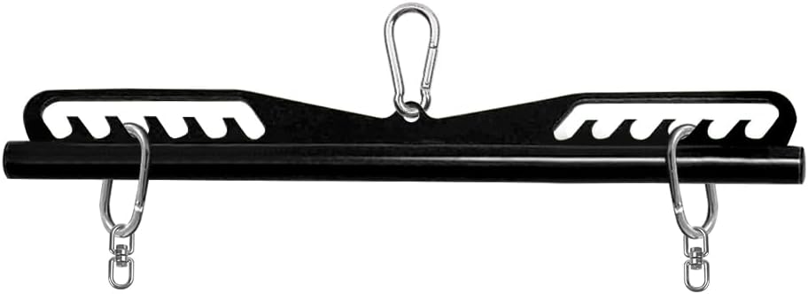 Rudergriff LAT Pull-Down-Aufsatz, Drehbar Fitnessturm Kabelzug Kabelzuggriff Fitness-Greifer für Gew