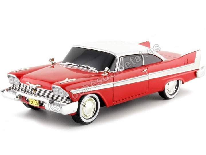 Greenlight Collectibles – Plymouth Fury 1958 Diecast Modellauto "Christine" – Massstab 1/24 – "Evil
