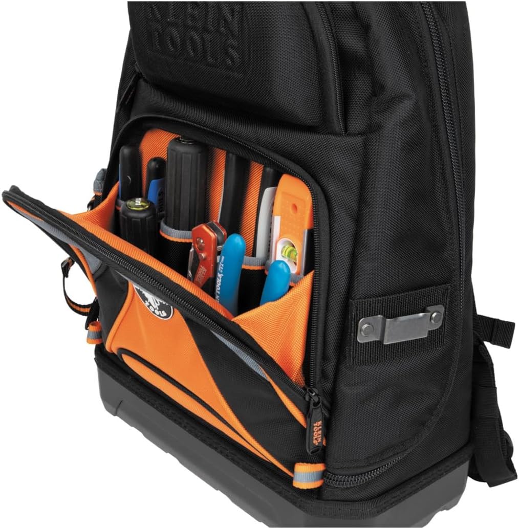 Werkzeugtasche Rucksack Heavy Duty Tradesman Pro Tool Organizer Tool Carrier mit 39 Taschen und gefo