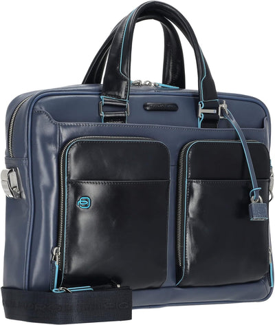 Piquadro Blue Square Aktentasche III Leder 39 cm Laptopfach