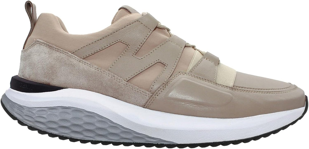 MBT Herren Funktionsschuhe FANO M,lose Einlage,Level 3- Wippeffekt: Hoch 42 EU Braun Cream, 42 EU Br