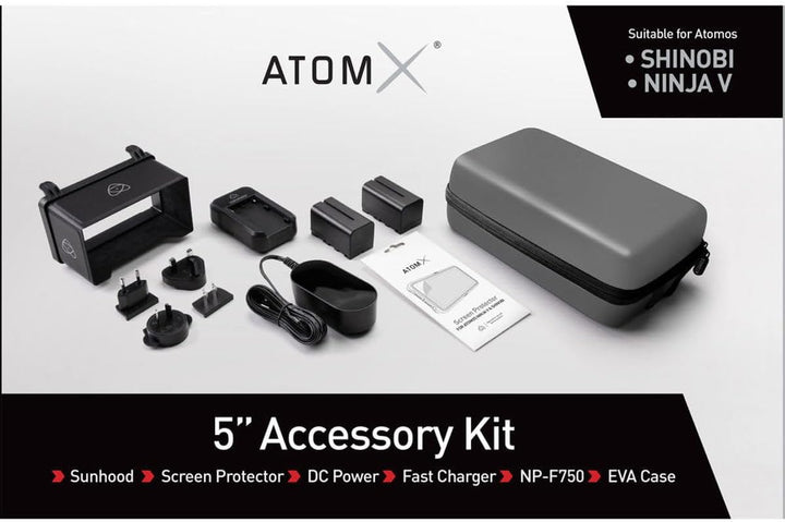 Atomos 5" Accessory Kit für Ninja V, Shinobi und Shinobi SDI