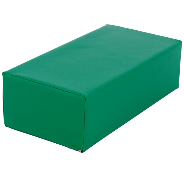 Stufen-Lagerungskissen 50 x 25 x 15cm aus qualitativem Ether-Schaum mit Kunstlederbezug, verstecktem