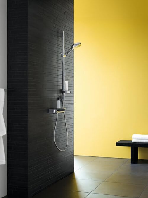 hansgrohe Raindance Select S 150 Duschset 0,90m, 3 Strahlarten mit Seifenablage, Chrom 0,90m Set Chr