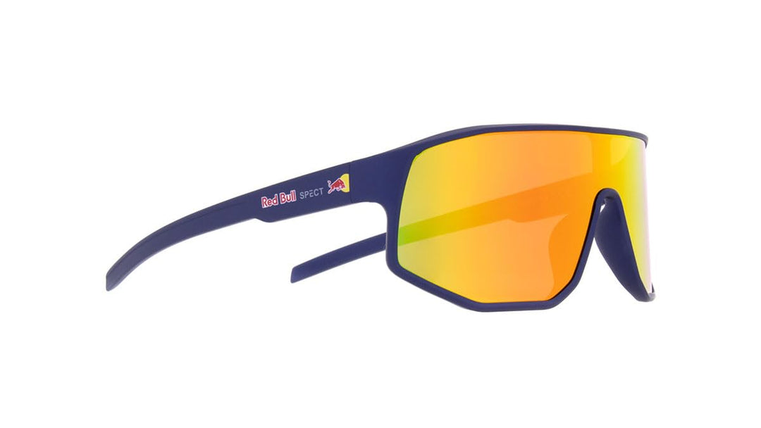 Red Bull Spect Eyewear Unisex Dash Sonnenbrille M Blue/Brown With Red Mirror, M Blue/Brown With Red
