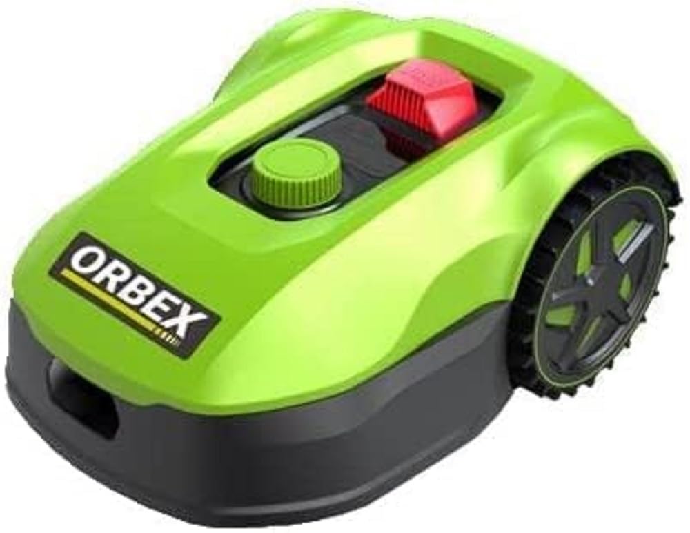 Orbex S900G Mähroboter / selbstfahrender Akku-Rasenmäher / Bluetooth- & WIFI-Verbindung / mit Regen-