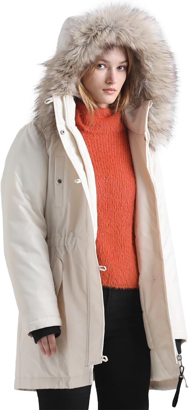 ONLY Female Langer Parka ONLIRIS Langer Parka XS Eggnog, XS Eggnog