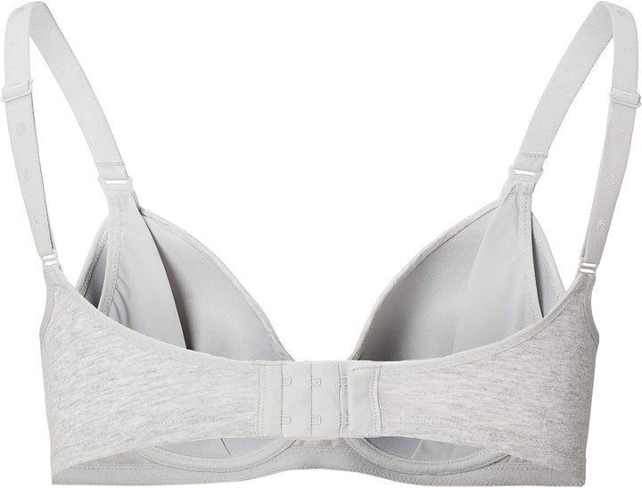 Noppies Damen Cotton Comfort Nursing Bra Umstands BH, Grey Melange, 90E EU