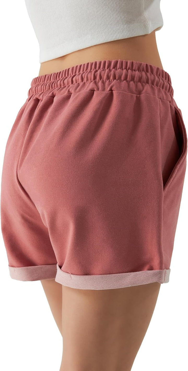 Smith &amp; Solo Kurze Hose Damen - Shorts Sommer Hosen, Laufhose Kurz Sporthose, Trainingshose Sportsho