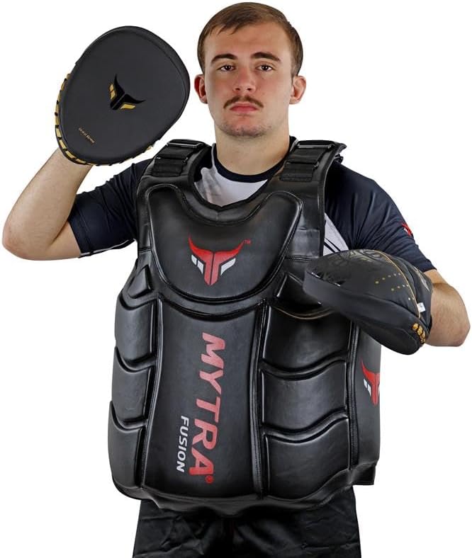 Mytra Fusion Chest & Belly Protector Body Shield Body Armor Body Pad Body Protector Chest Ribs and B