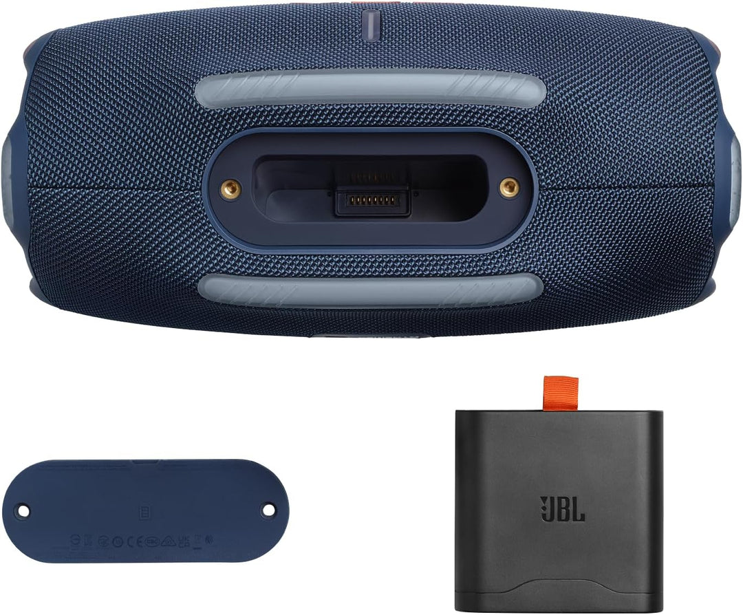 JBL Xtreme 4 Musikbox in Blau – Tragbare Bluetooth-Lautsprecher-Box mit tiefem Bass, KI-Sound-Boost