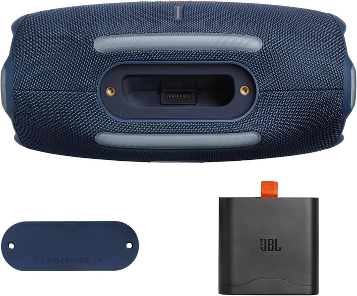JBL Xtreme 4 Musikbox in Blau – Tragbare Bluetooth-Lautsprecher-Box mit tiefem Bass, KI-Sound-Boost
