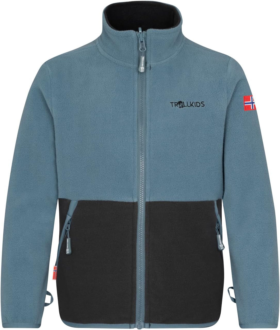 Trollkids wasserdichte atmungsaktive Kinder 3in1 Jacke mit verstellbarer Kapuze und Strickfleece-Inn