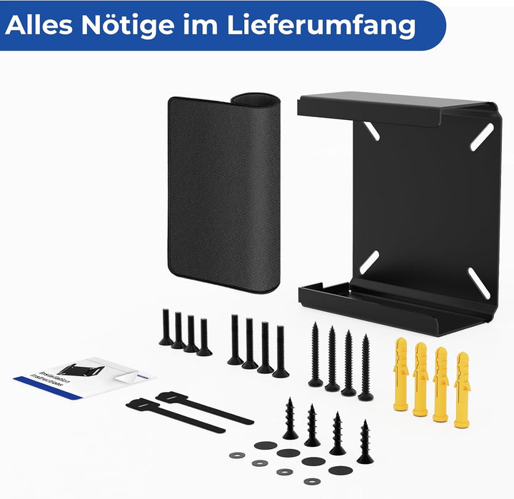 Metall Mini PC Halterung kompatibel mit Beelink SER8, SER6, SER9 | für Beelink SER9 Pro, EQi12, EQR6