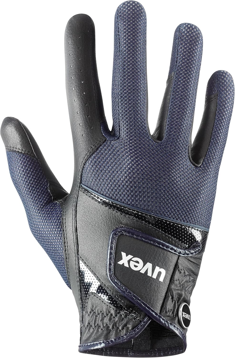 Uvex Unisex – Erwachsene Sumair Reithandschuhe 8.5 black-blue, 8.5 black-blue
