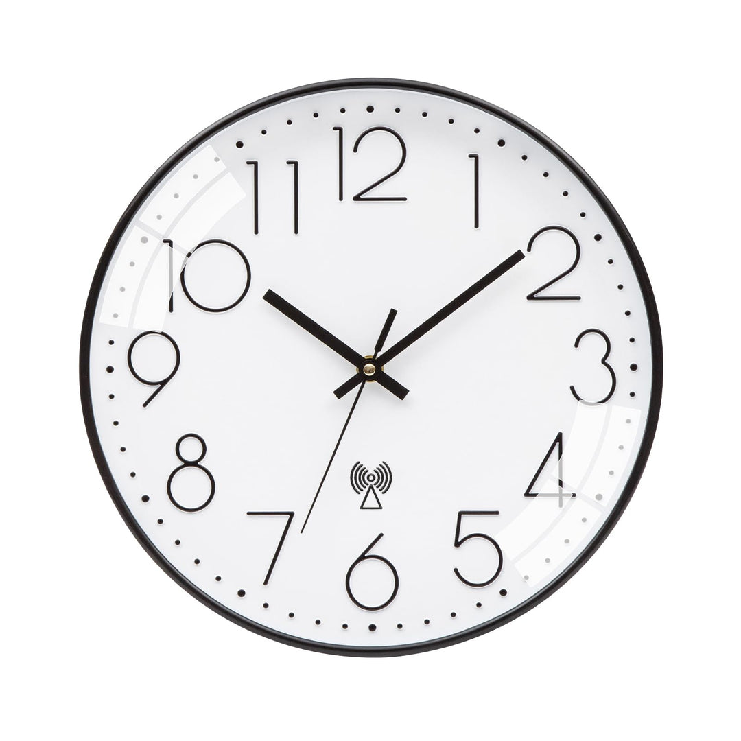 VIVILINEN Wanduhr Funk Geräuschlos Wanduhr Ohne Tickgeräusche Modern Funkwanduhr Lautlos Funkuhr Wan