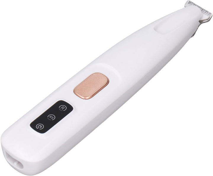 Elektrischer Trimmer, Leiser Betrieb, Fellpflegegerät für Ohren, Augen und Pfoten von Haustieren mit