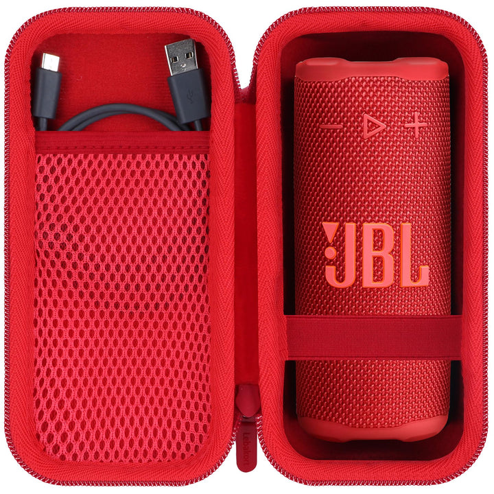 Lebakort Hart Tasche Hülle Etui Tasche für JBL Grip Kompakter Lautsprecher (Rot), Rot